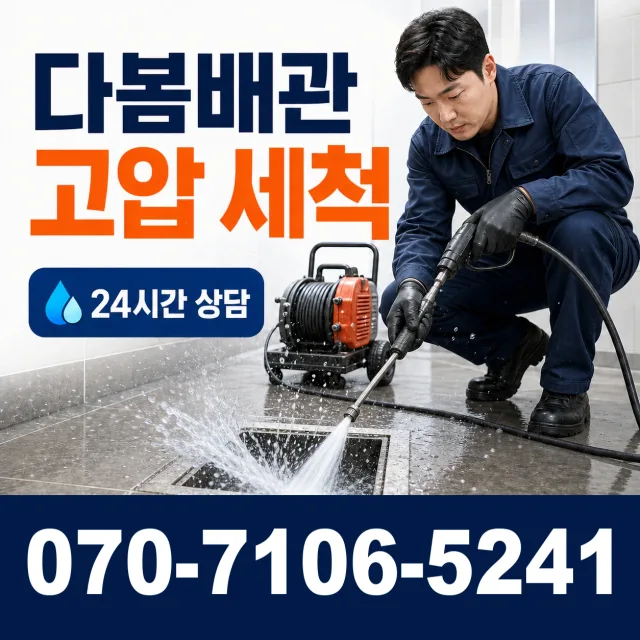 경남 양산시 동면 노포사송로 배관뚫기 상담 이미지 4
